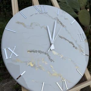 Marmo Bianco argento-oro