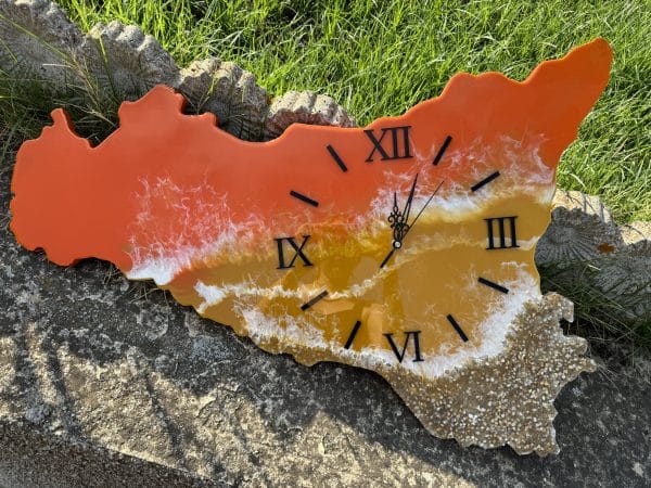 Orologio Sicilia Tramonto