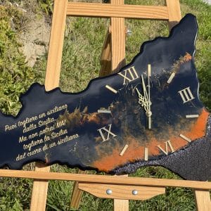 Orologio Sicilia Etna Cuore Siciliano