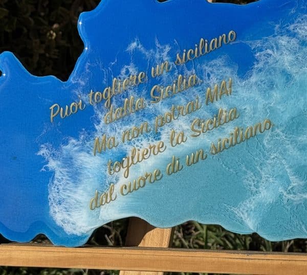 Orologio Sicilia Mare Cuore Siciliano - immagine 2